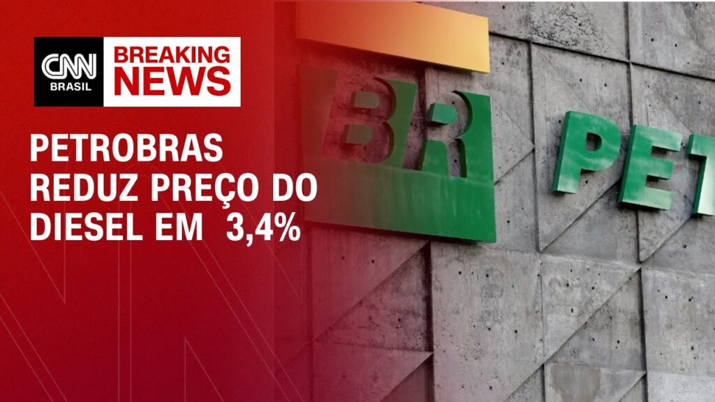 Petrobras vai reduzir preço do diesel às distribuidoras a partir de sexta